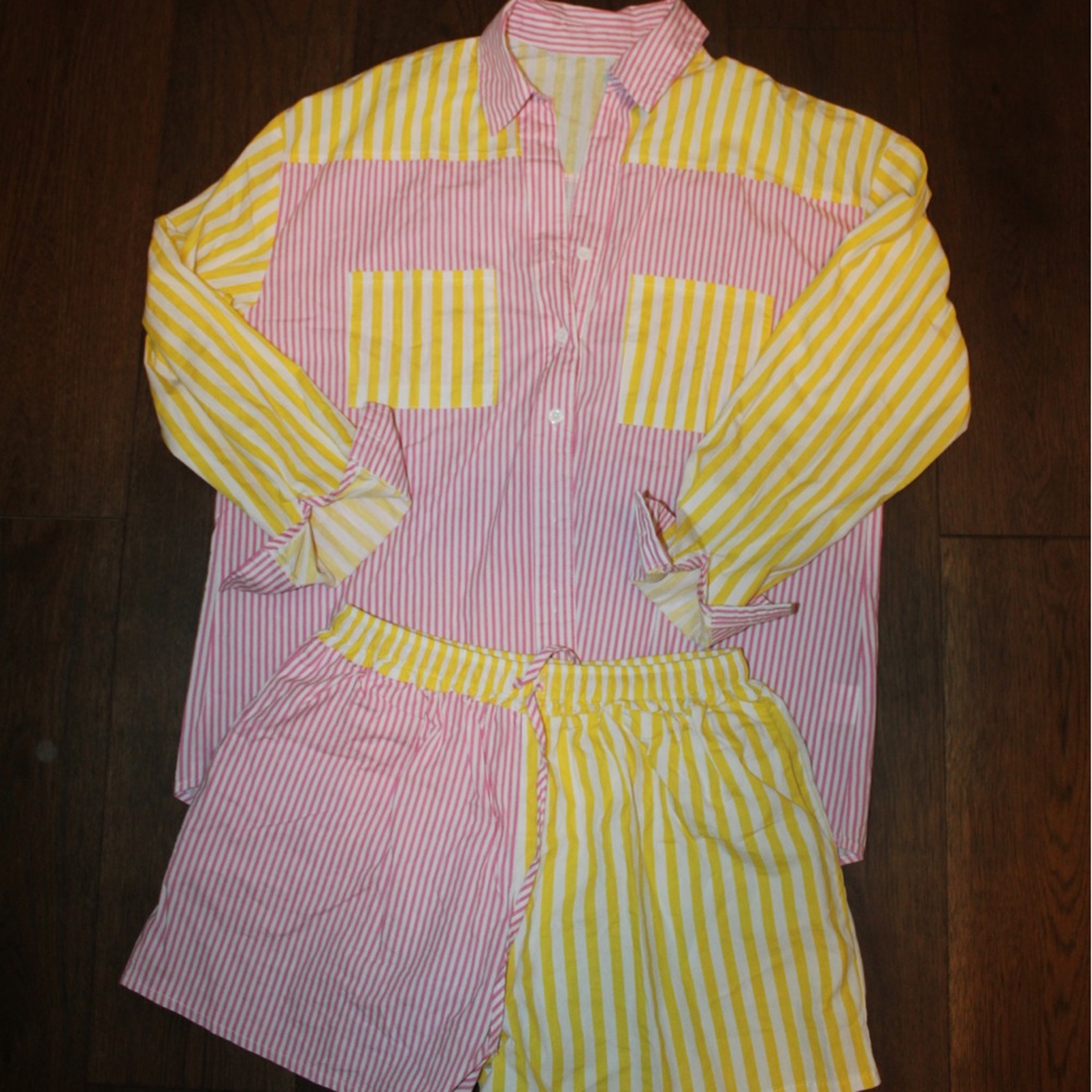 Button down lounge set